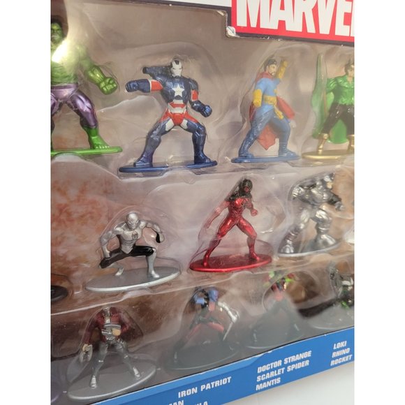 Jada Marvel Diecast Metal Nano Mini Figures - 20-Pack - NEW SEALED - Picture 8 of 9